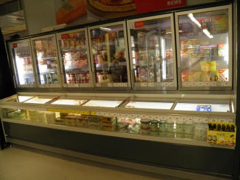 kylmätiski avoin liha itsepalvelu